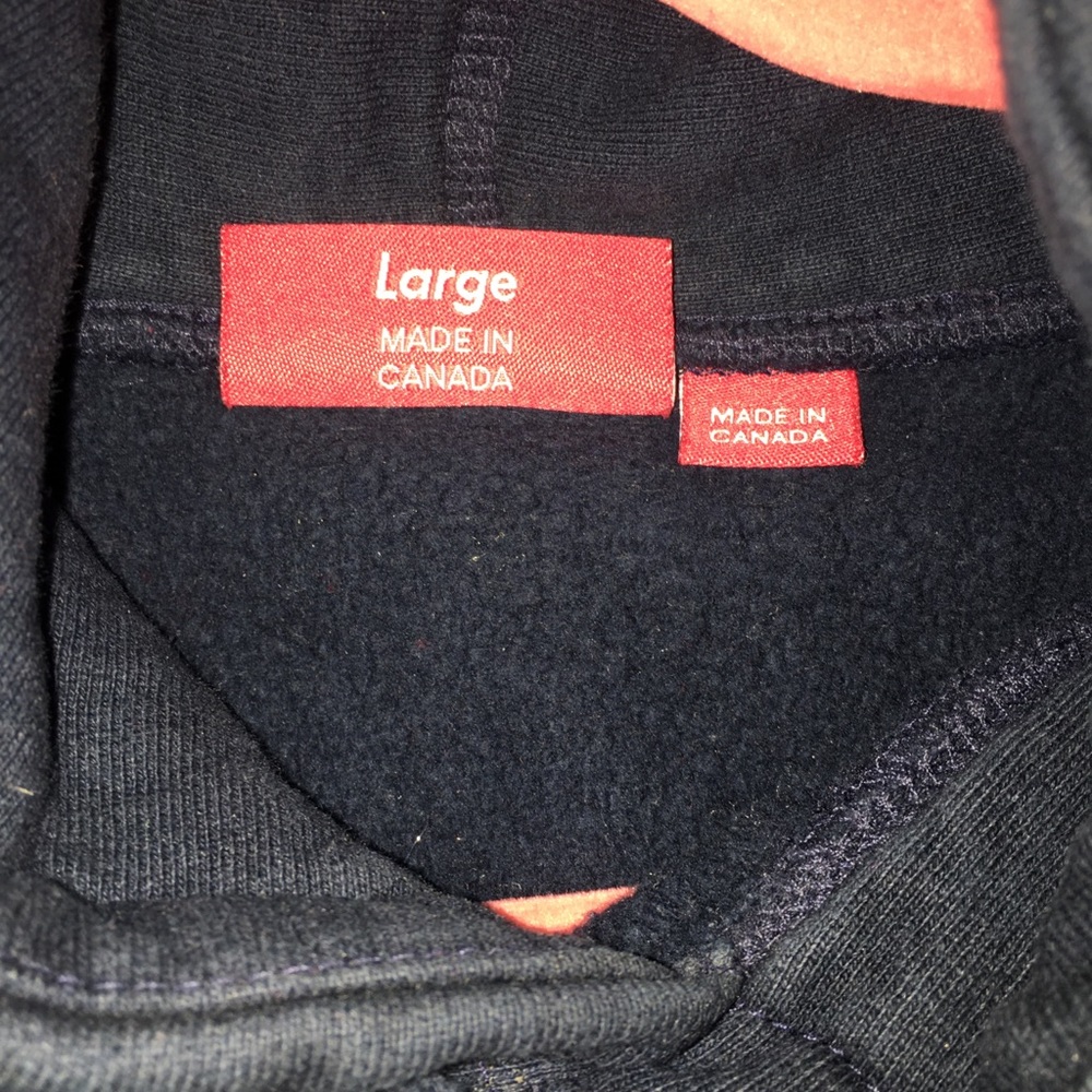 Supreme New York  navy blue hoodie - Picture 5 of 6